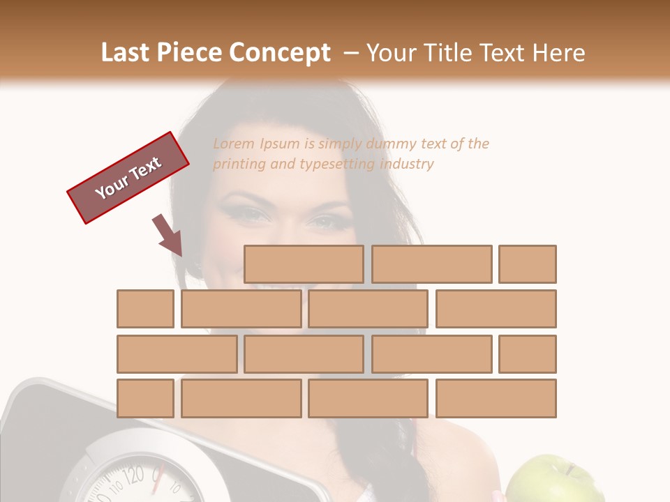 Healthy Fit Sporty PowerPoint Template