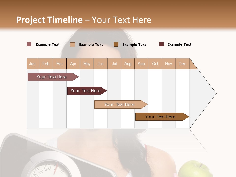 Healthy Fit Sporty PowerPoint Template