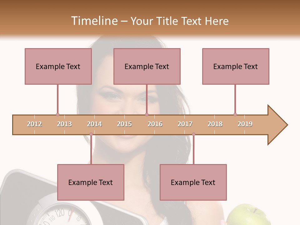 Healthy Fit Sporty PowerPoint Template