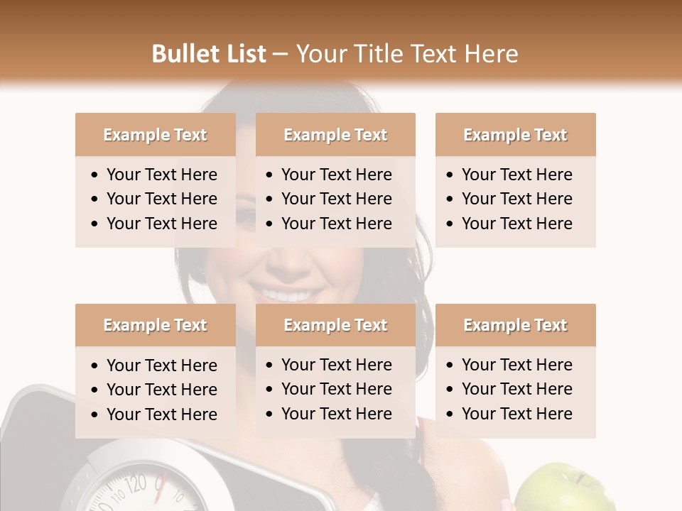 Healthy Fit Sporty PowerPoint Template