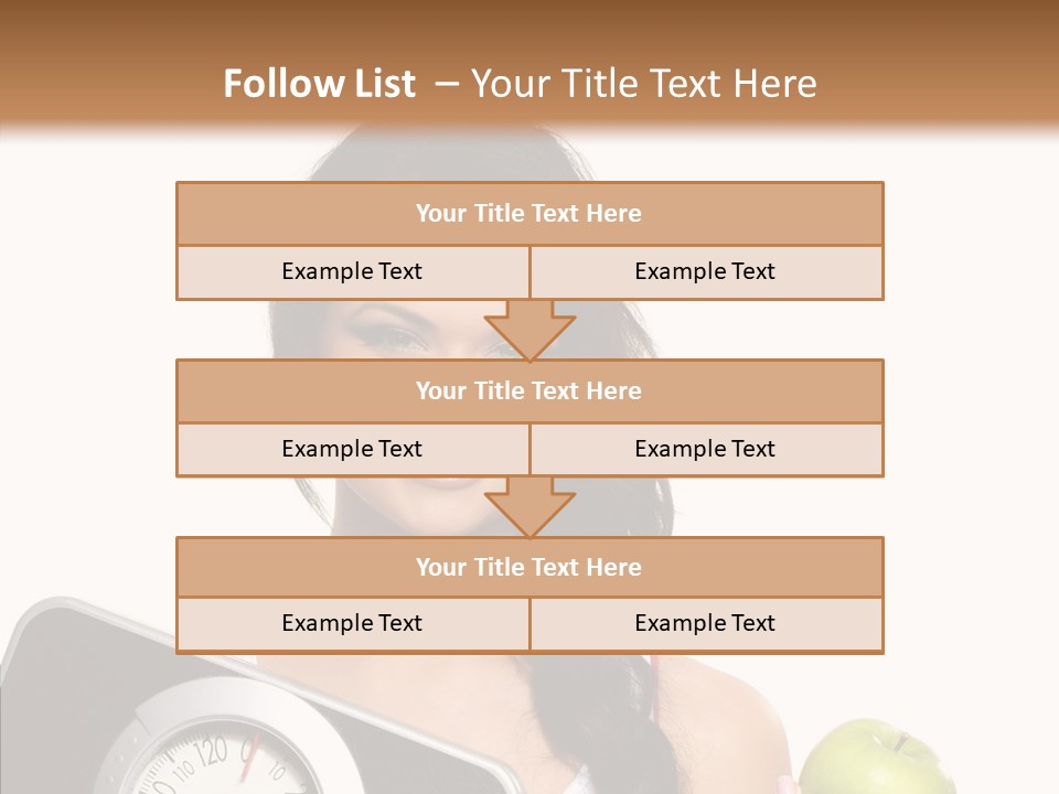 Healthy Fit Sporty PowerPoint Template