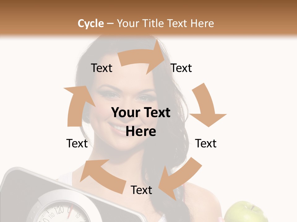 Healthy Fit Sporty PowerPoint Template
