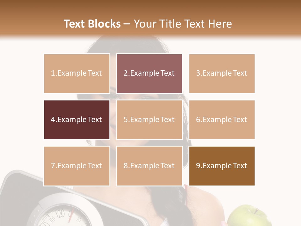 Healthy Fit Sporty PowerPoint Template