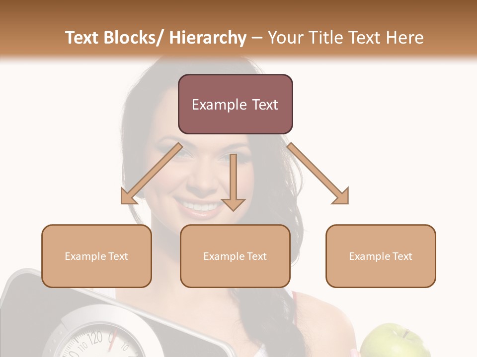 Healthy Fit Sporty PowerPoint Template