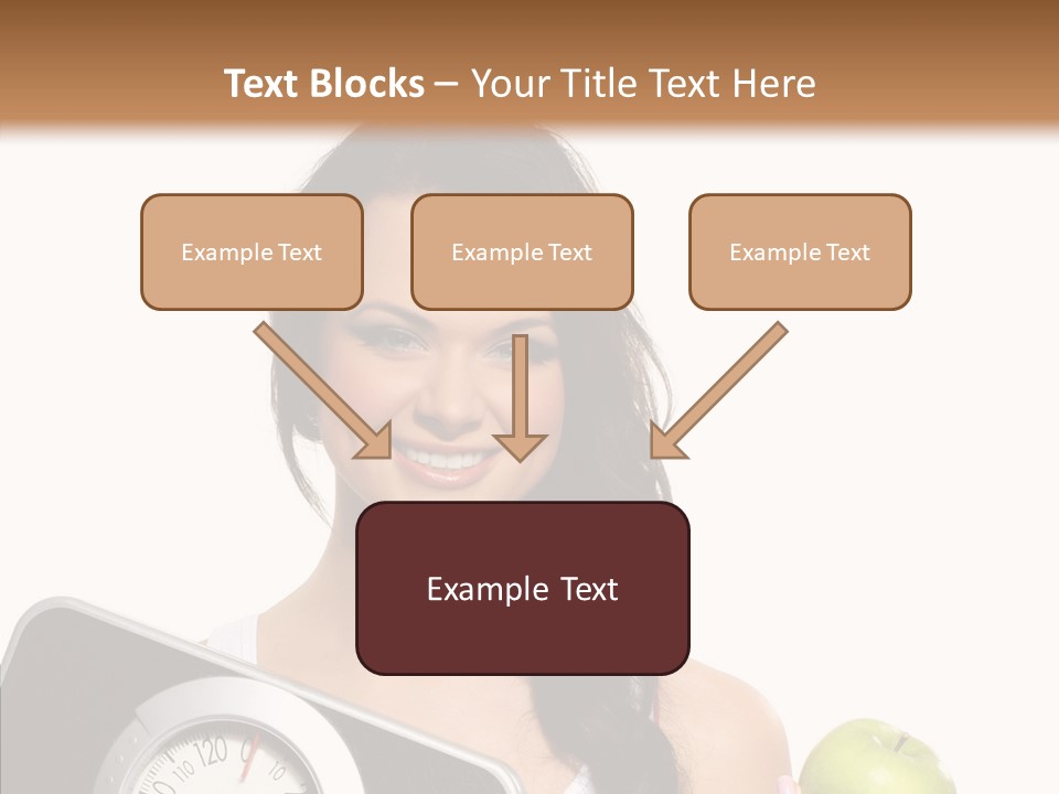 Healthy Fit Sporty PowerPoint Template