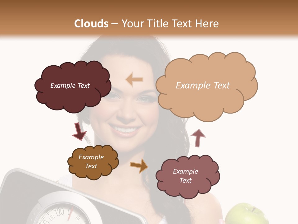 Healthy Fit Sporty PowerPoint Template