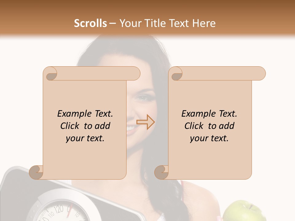 Healthy Fit Sporty PowerPoint Template