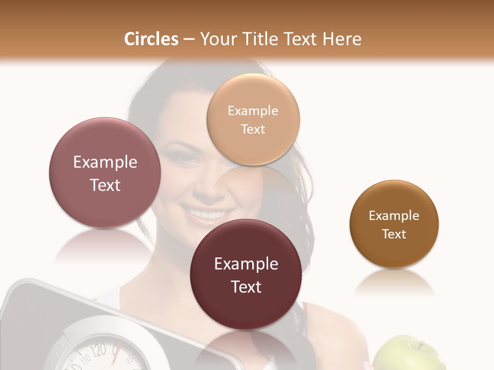 Healthy Fit Sporty PowerPoint Template