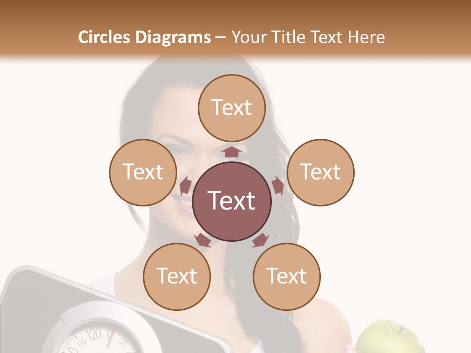 Healthy Fit Sporty PowerPoint Template