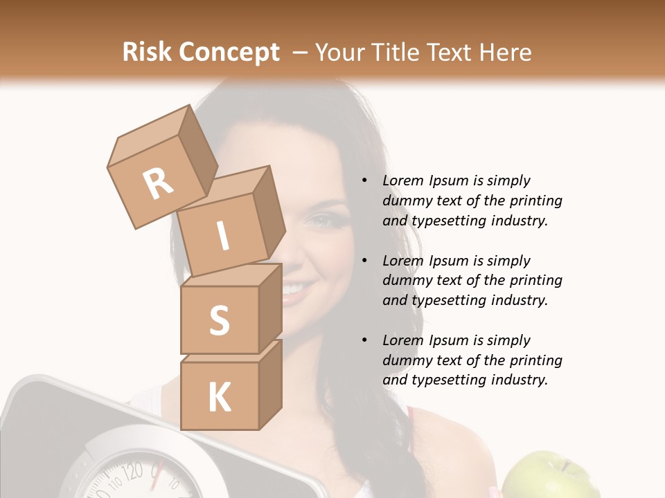 Healthy Fit Sporty PowerPoint Template