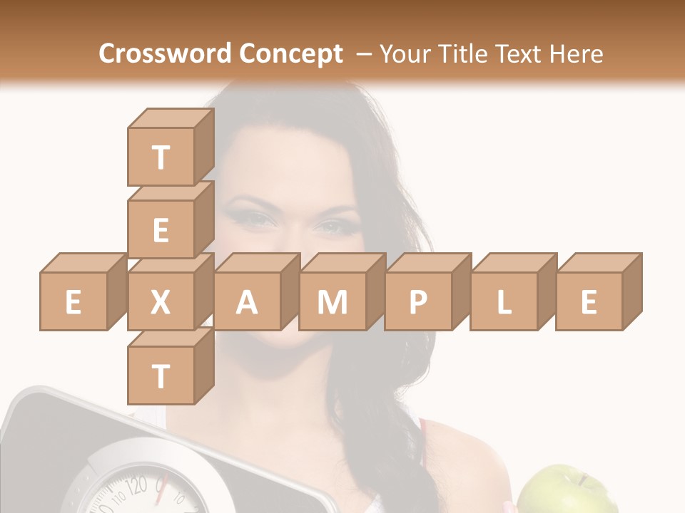 Healthy Fit Sporty PowerPoint Template