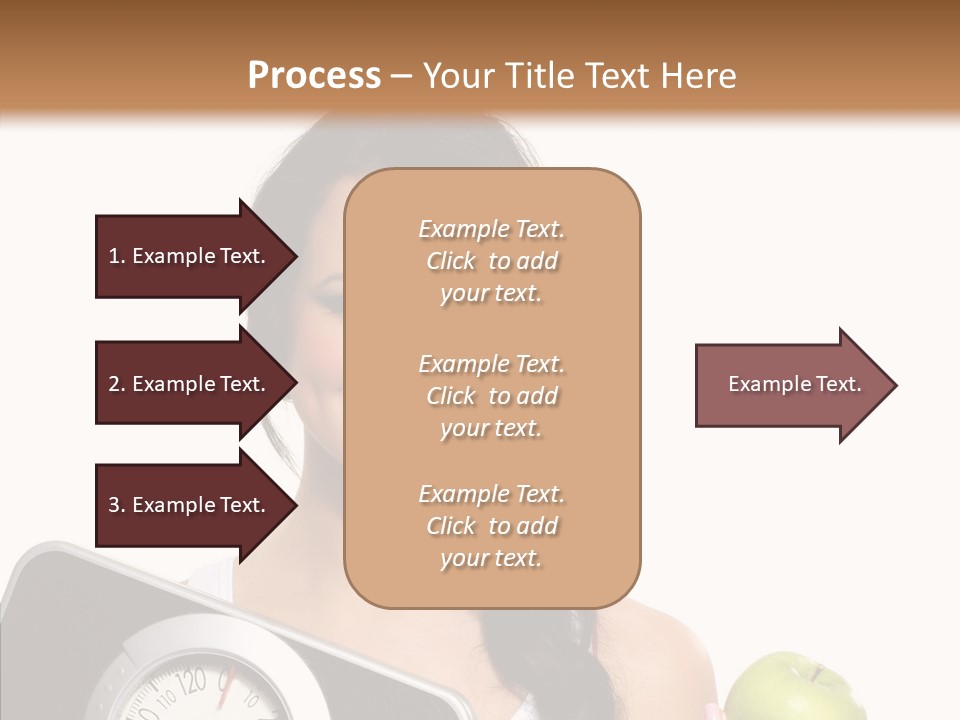 Healthy Fit Sporty PowerPoint Template