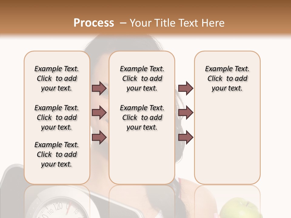 Healthy Fit Sporty PowerPoint Template
