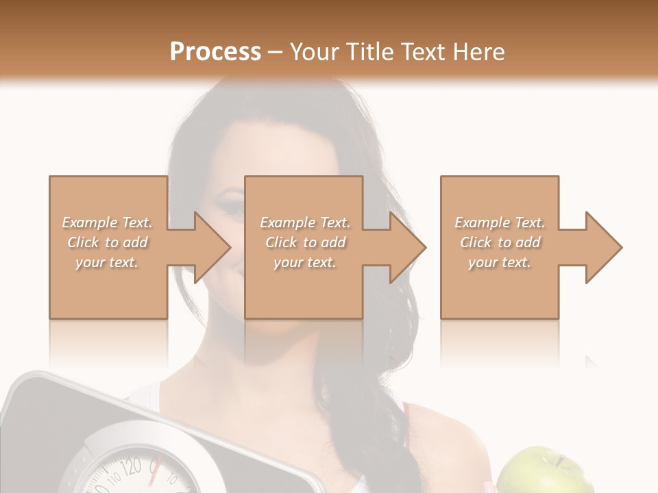 Healthy Fit Sporty PowerPoint Template