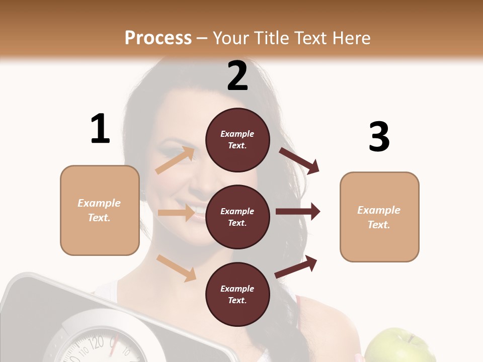 Healthy Fit Sporty PowerPoint Template