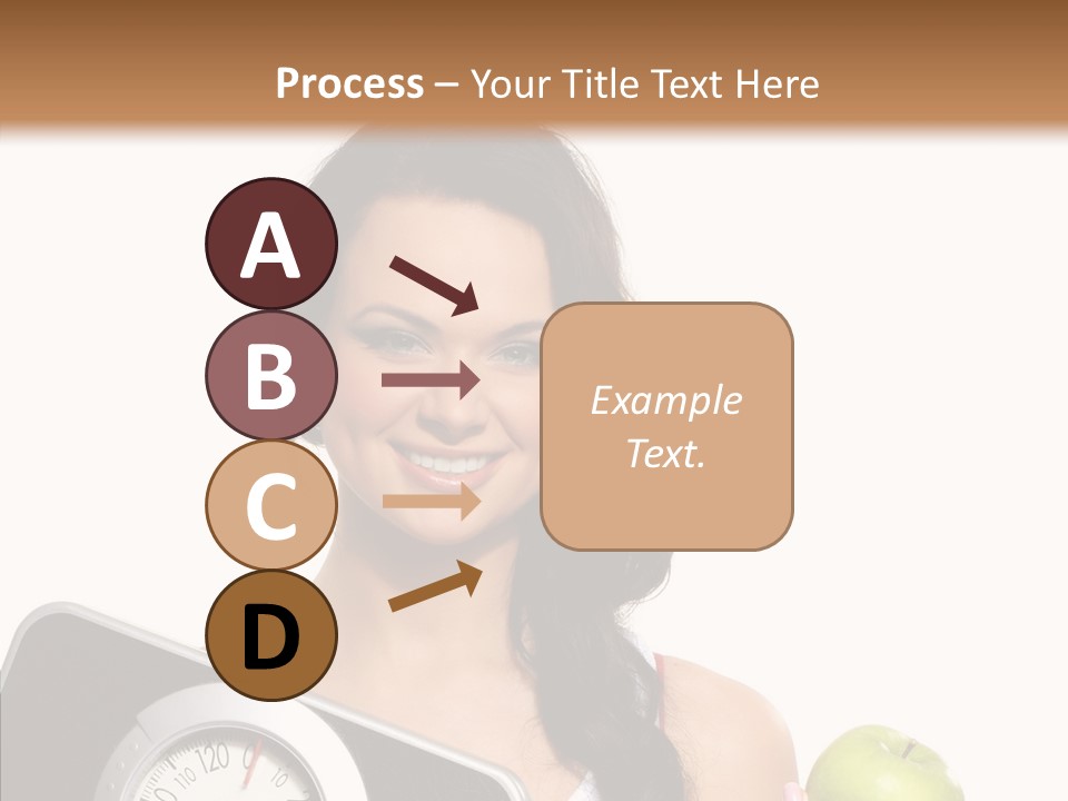 Healthy Fit Sporty PowerPoint Template