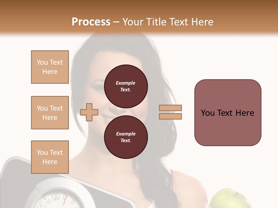 Healthy Fit Sporty PowerPoint Template
