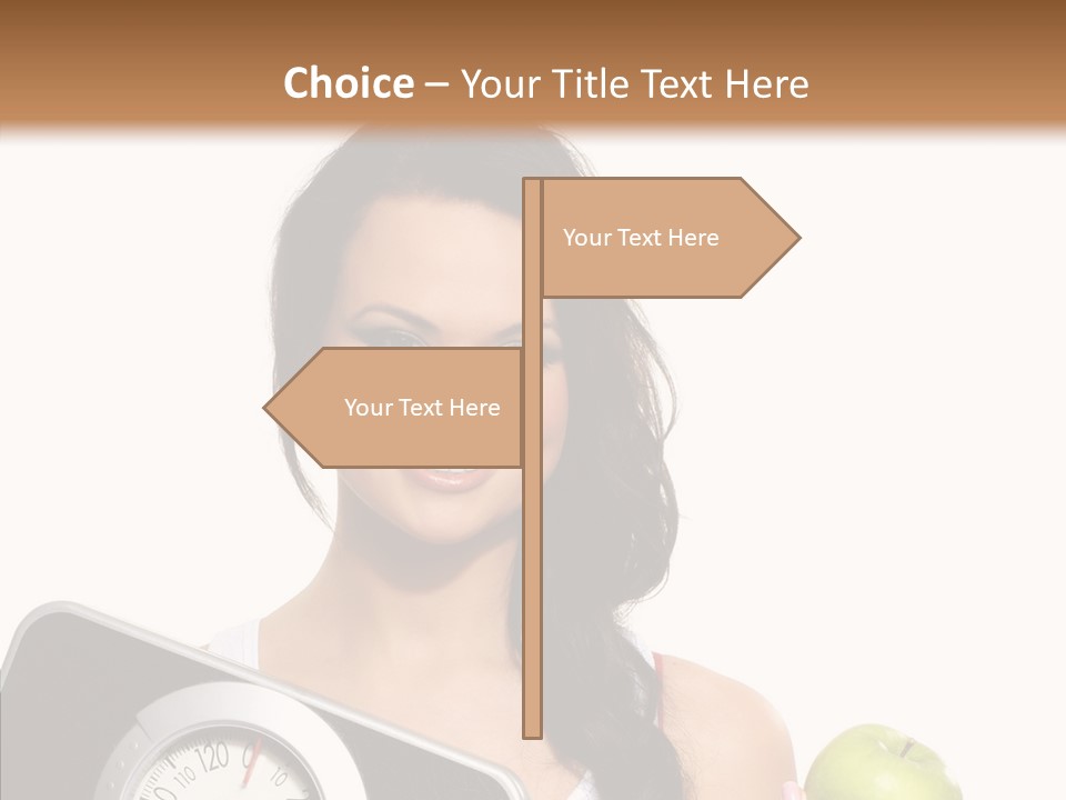 Healthy Fit Sporty PowerPoint Template