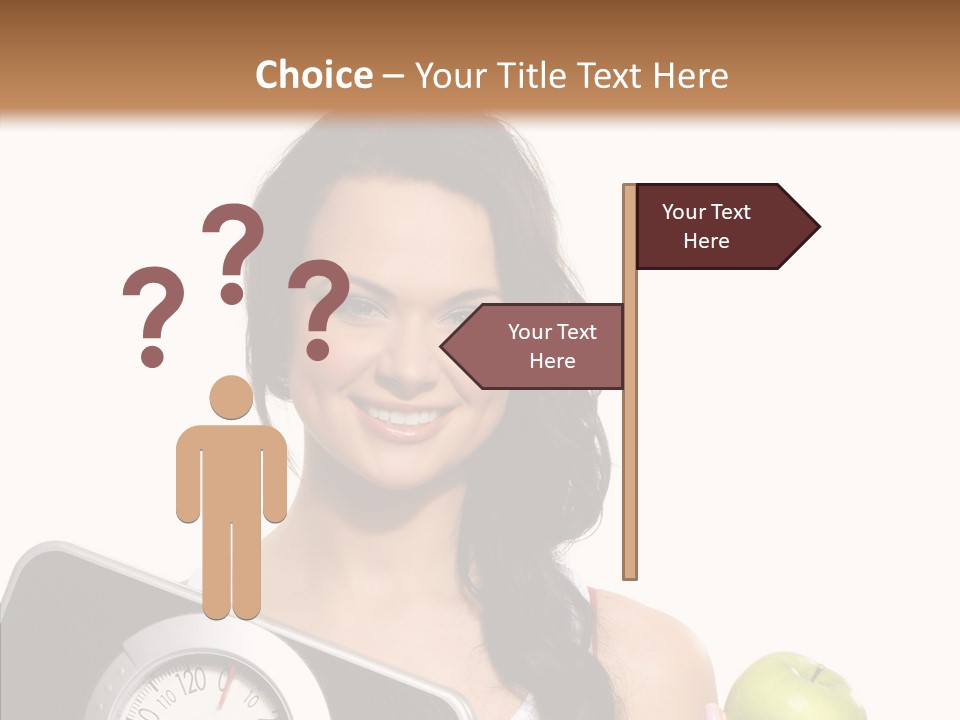 Healthy Fit Sporty PowerPoint Template