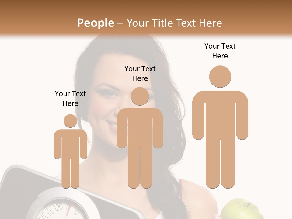 Healthy Fit Sporty PowerPoint Template