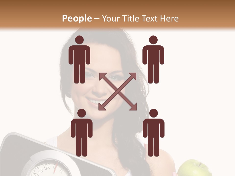 Healthy Fit Sporty PowerPoint Template