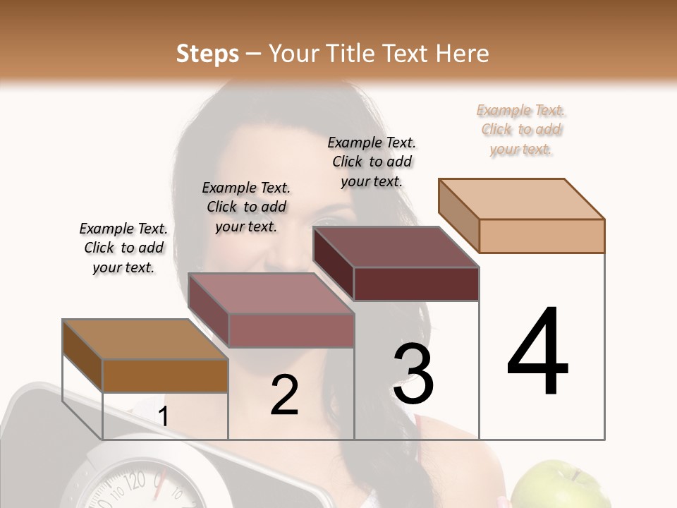 Healthy Fit Sporty PowerPoint Template