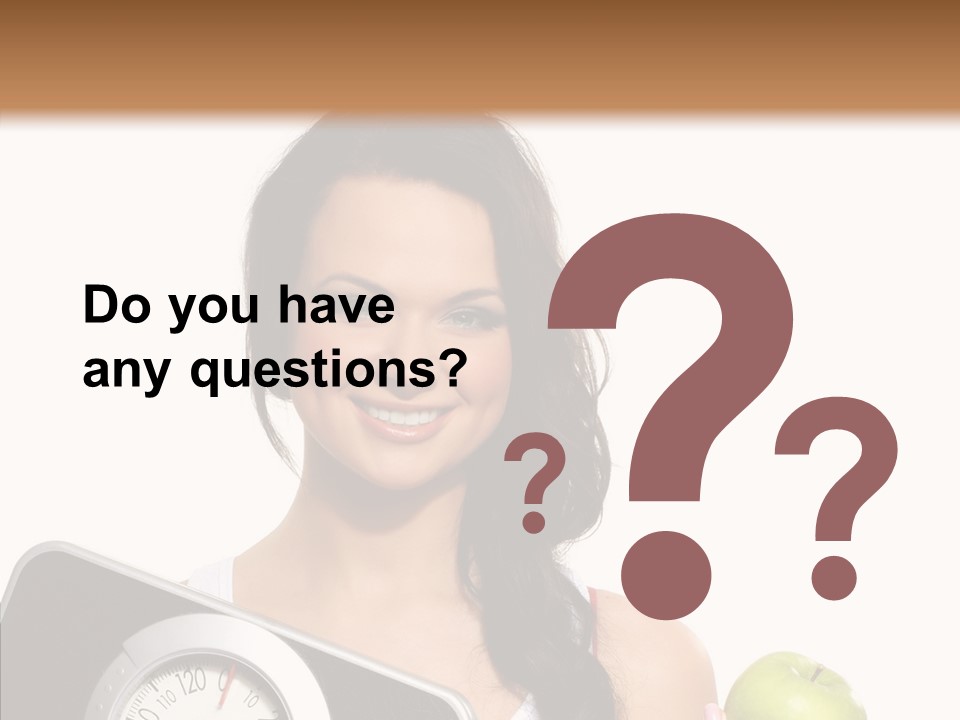 Healthy Fit Sporty PowerPoint Template