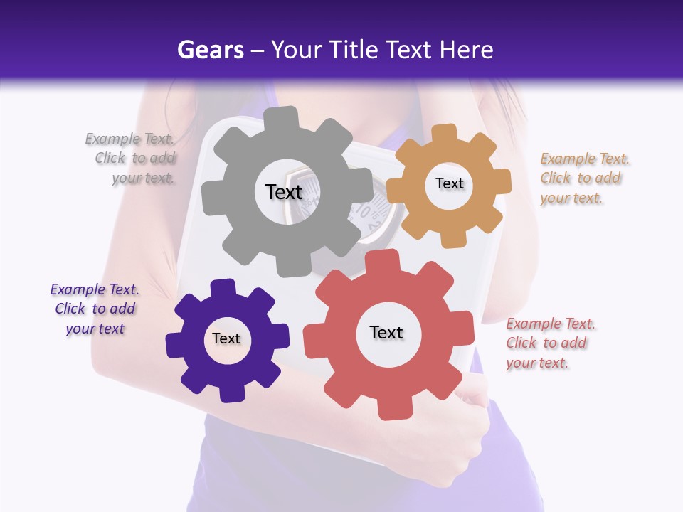 Control Cheerful Work PowerPoint Template