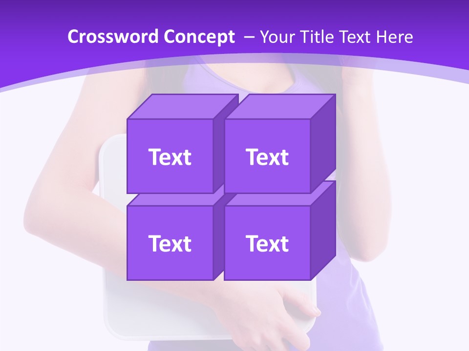 Floor Vitamins Fit PowerPoint Template