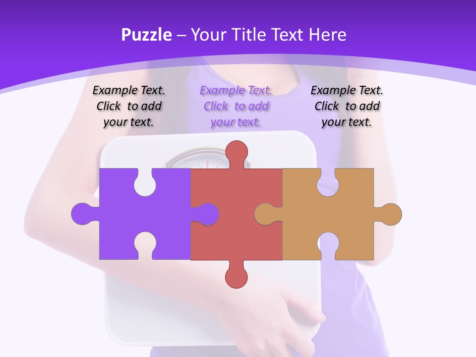 Floor Vitamins Fit PowerPoint Template