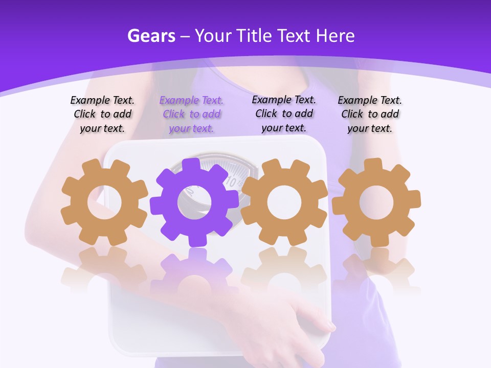 Floor Vitamins Fit PowerPoint Template