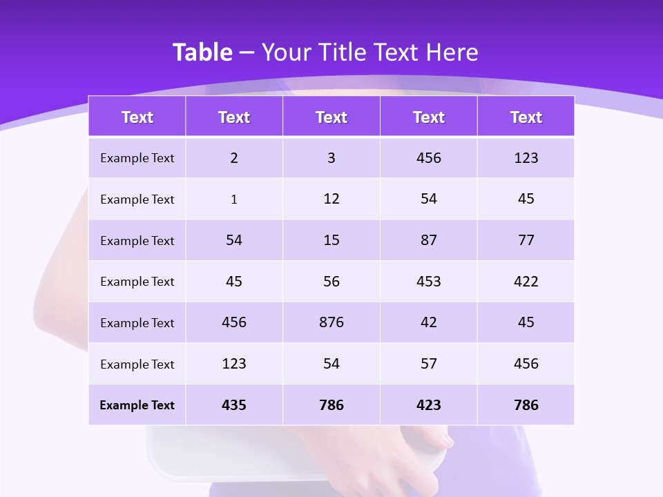 Floor Vitamins Fit PowerPoint Template