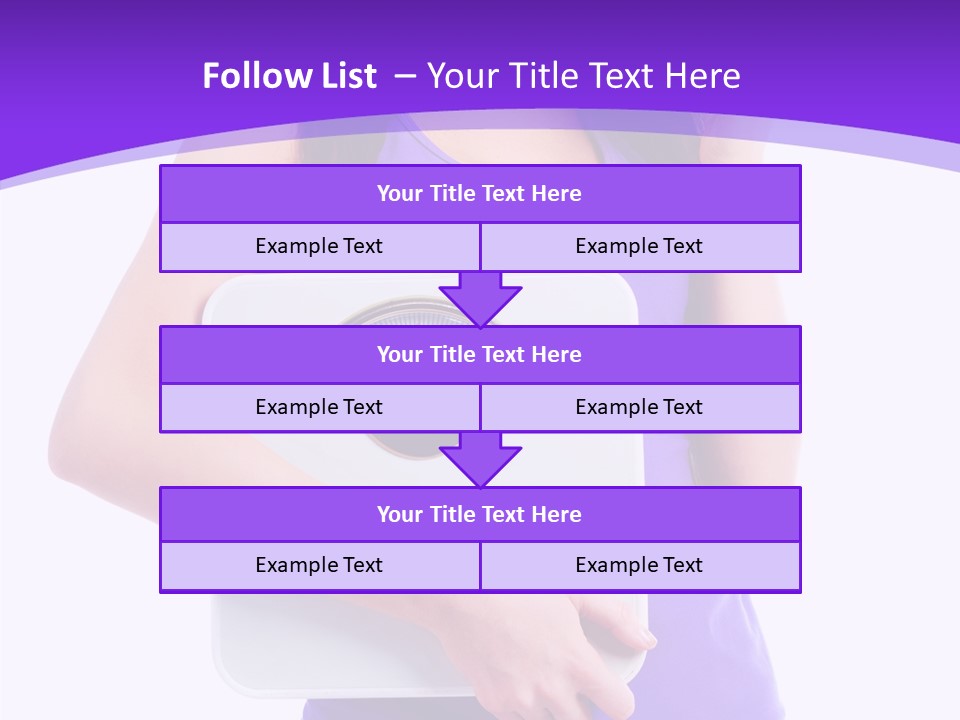 Floor Vitamins Fit PowerPoint Template