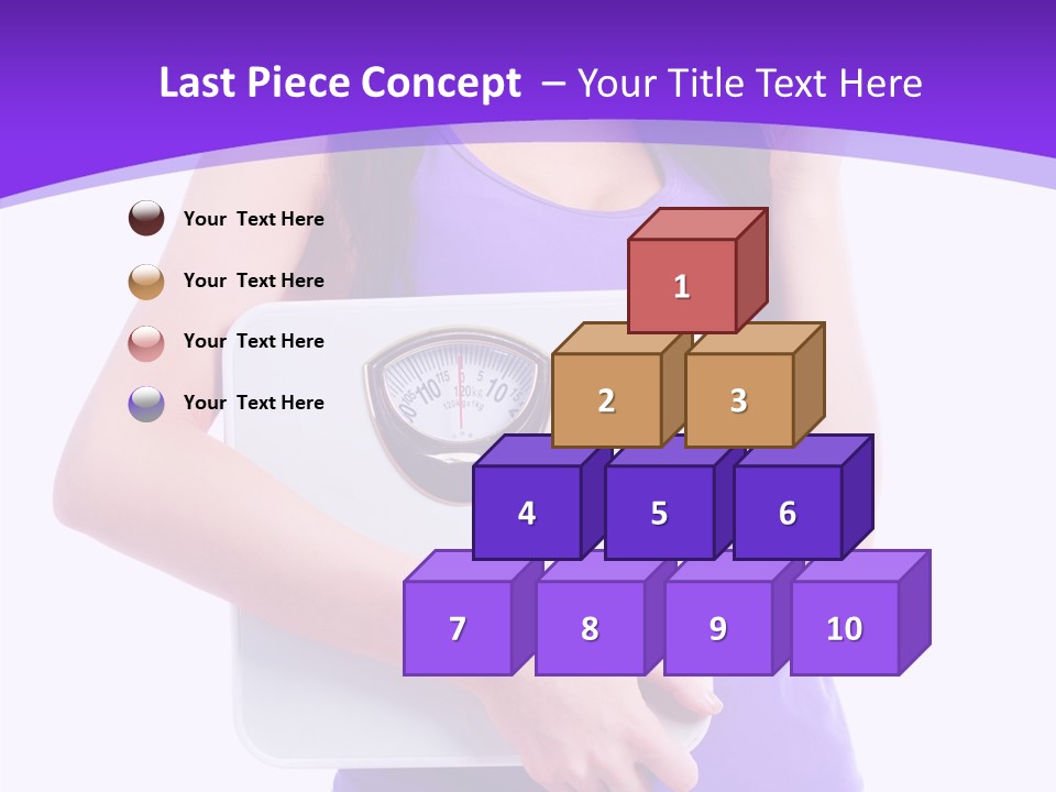 Floor Vitamins Fit PowerPoint Template