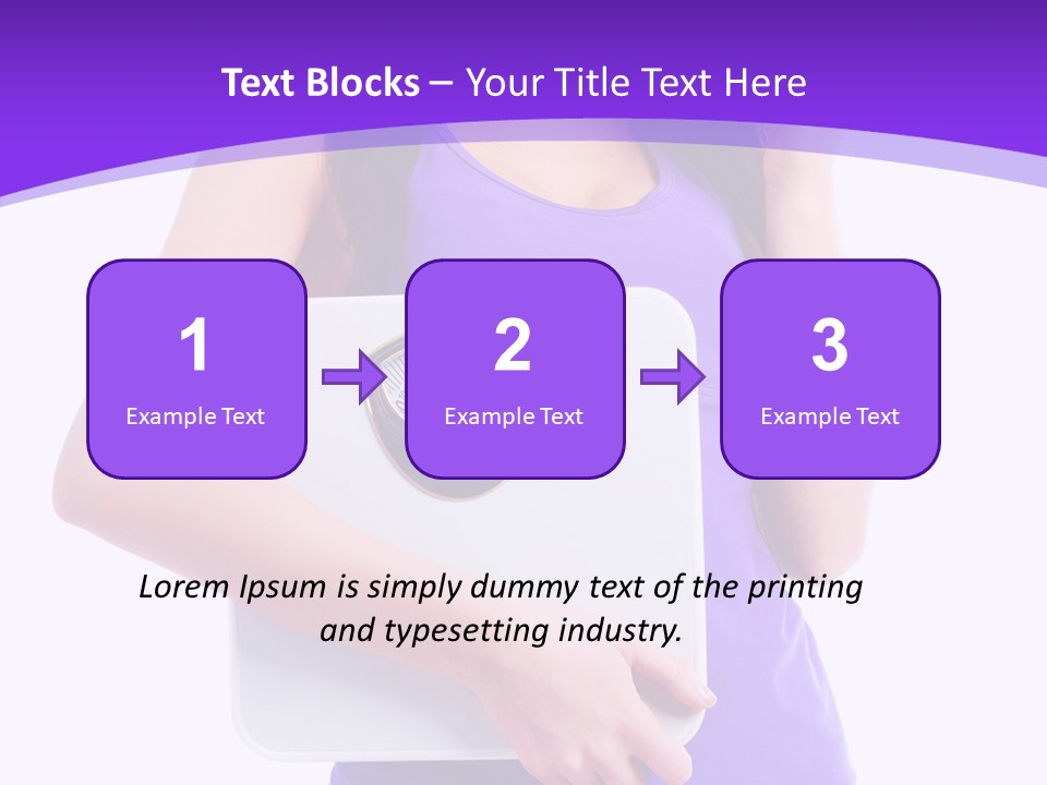 Floor Vitamins Fit PowerPoint Template