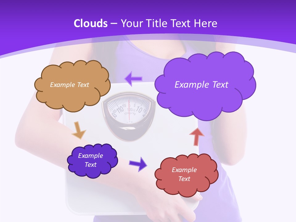 Floor Vitamins Fit PowerPoint Template