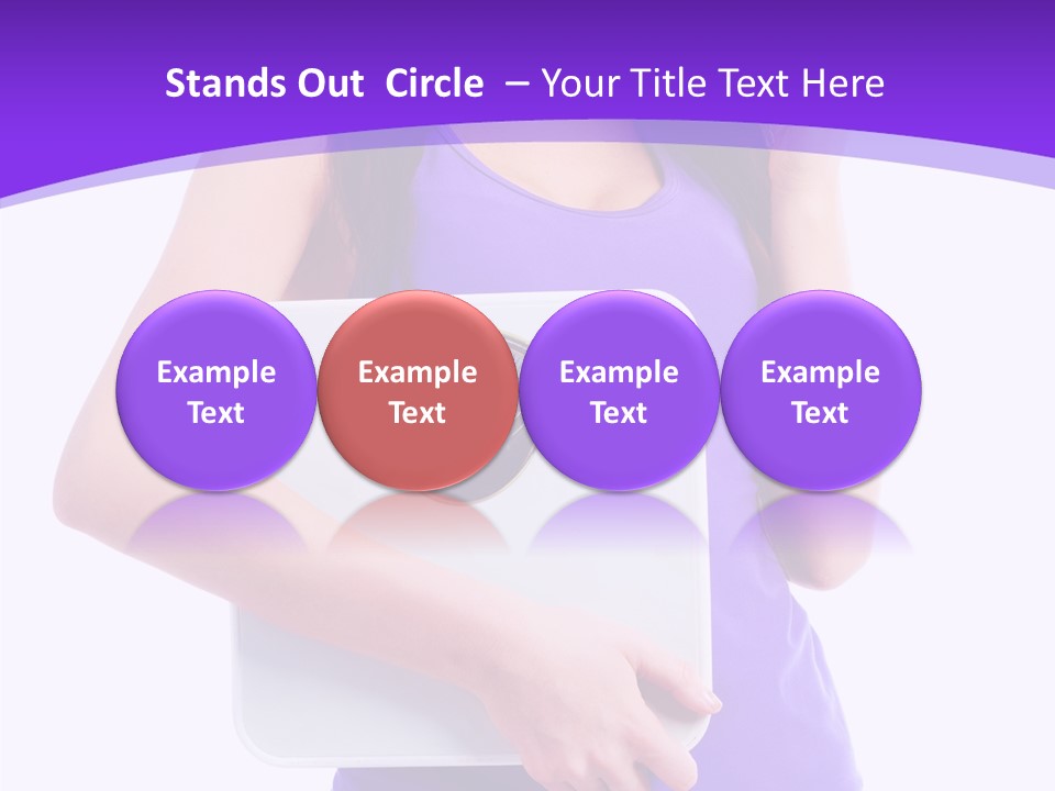 Floor Vitamins Fit PowerPoint Template