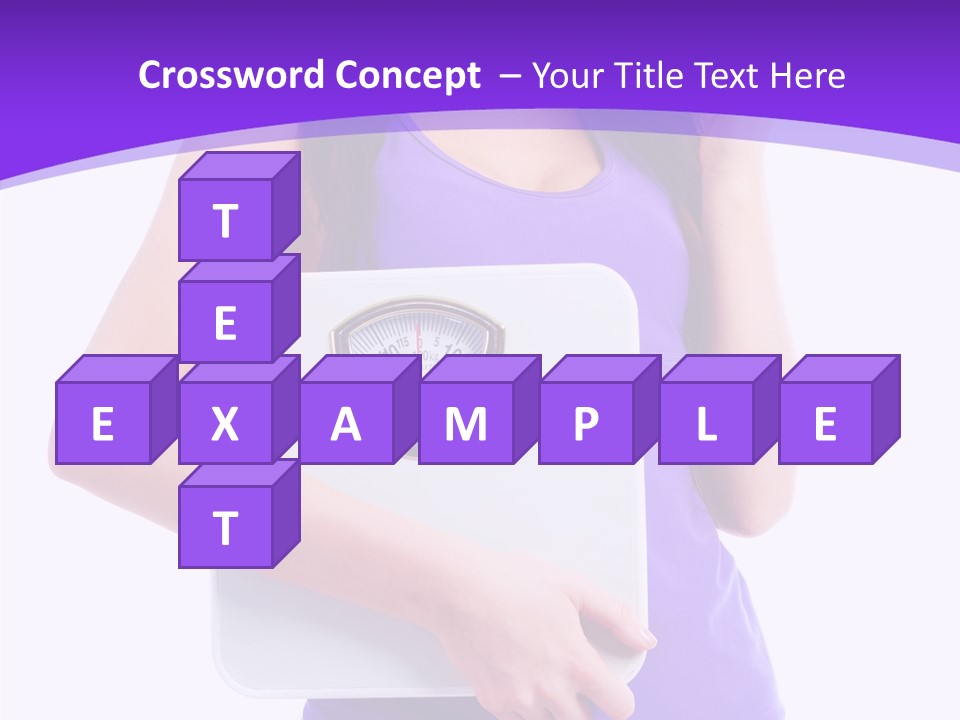 Floor Vitamins Fit PowerPoint Template