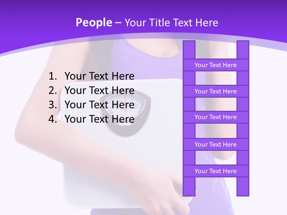 Floor Vitamins Fit PowerPoint Template