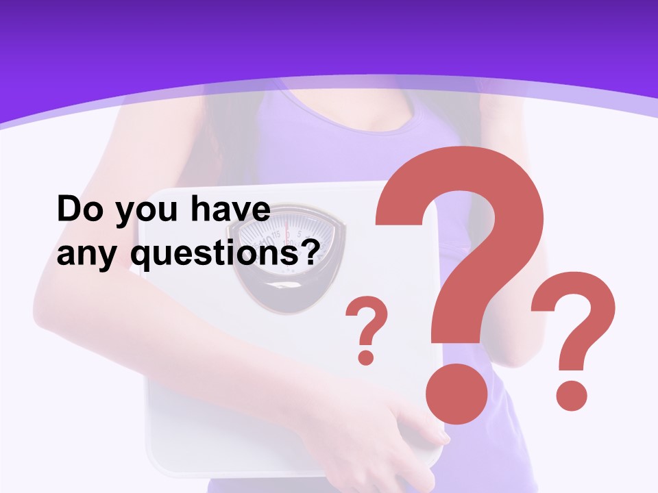 Floor Vitamins Fit PowerPoint Template