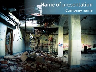 Asylum Urban Grunge PowerPoint Template