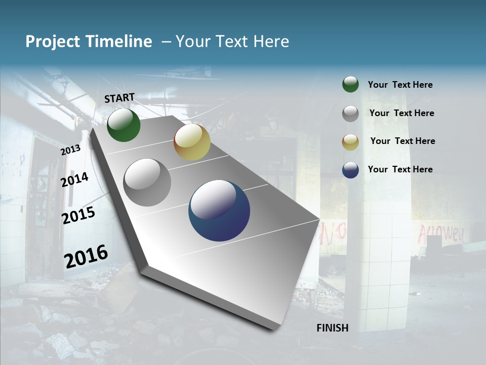 Asylum Urban Grunge PowerPoint Template