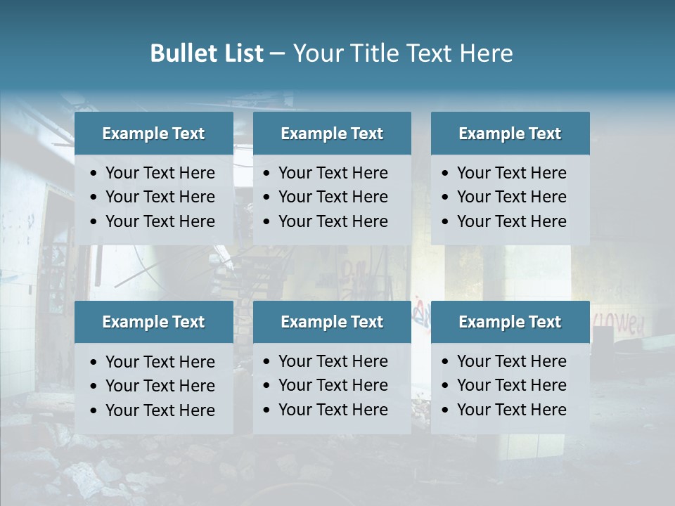 Asylum Urban Grunge PowerPoint Template