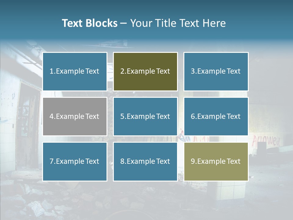 Asylum Urban Grunge PowerPoint Template