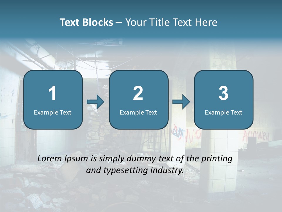 Asylum Urban Grunge PowerPoint Template