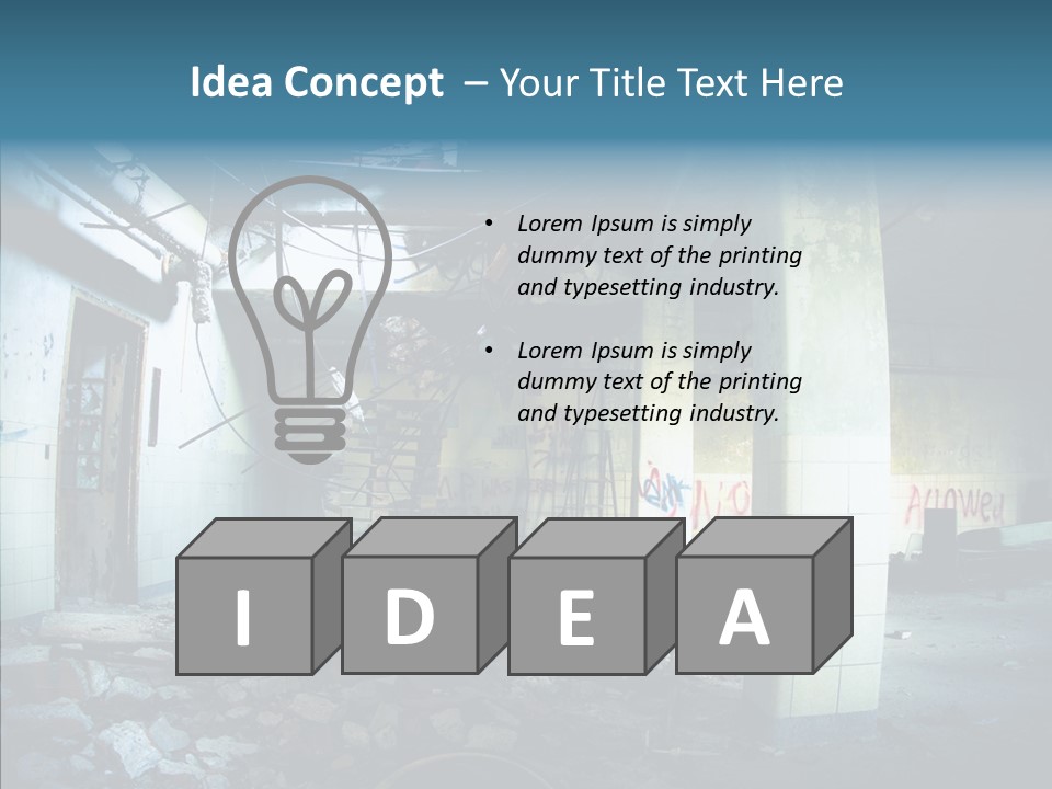 Asylum Urban Grunge PowerPoint Template