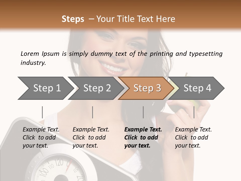 Weight Alluring Thin PowerPoint Template