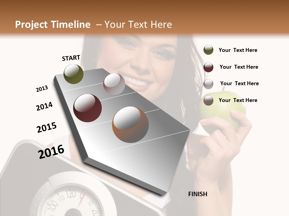 Weight Alluring Thin PowerPoint Template