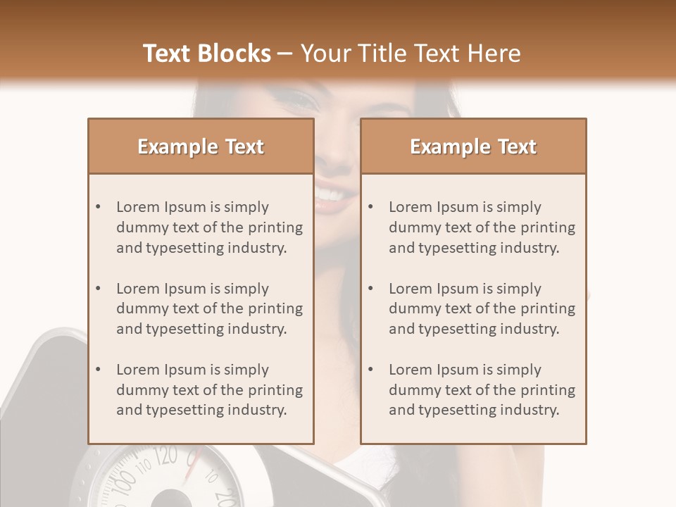 Weight Alluring Thin PowerPoint Template