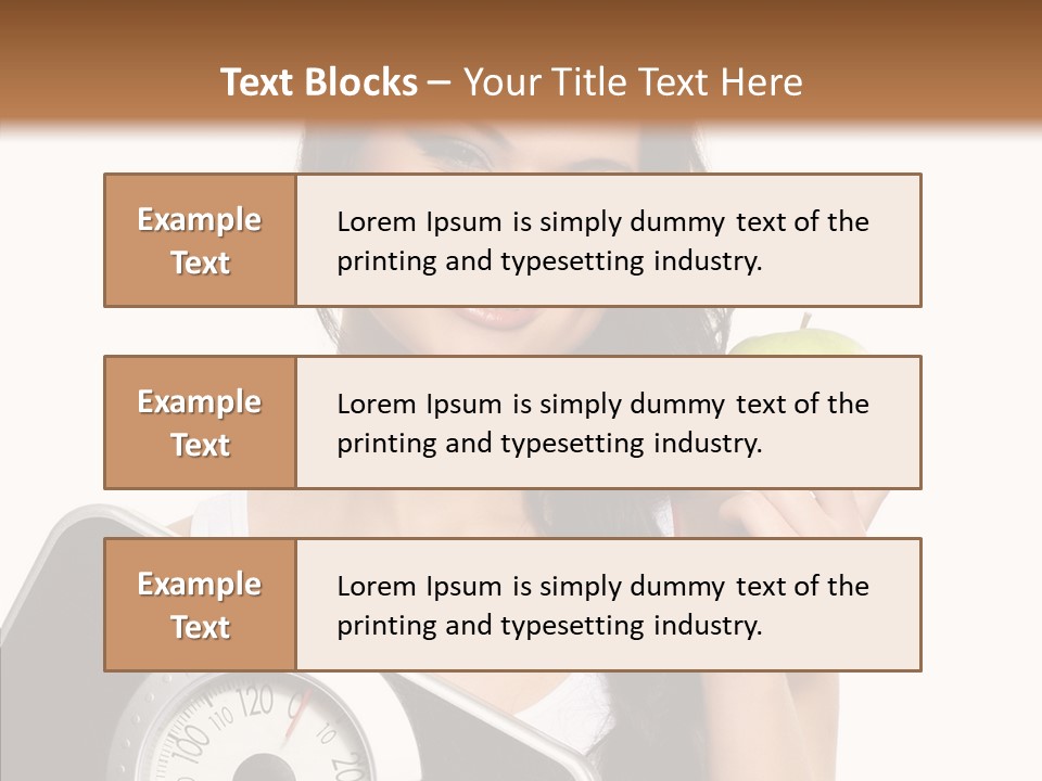 Weight Alluring Thin PowerPoint Template